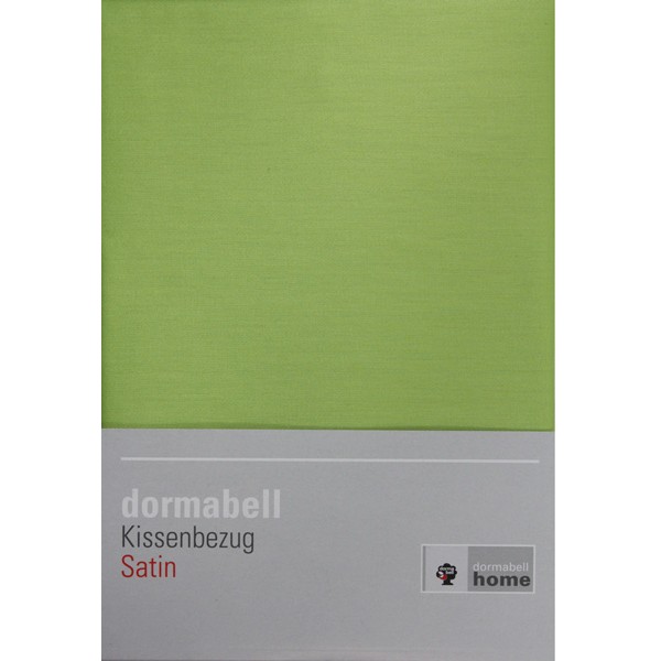 dormabell Satin Kissenbezug Apfelgrün
