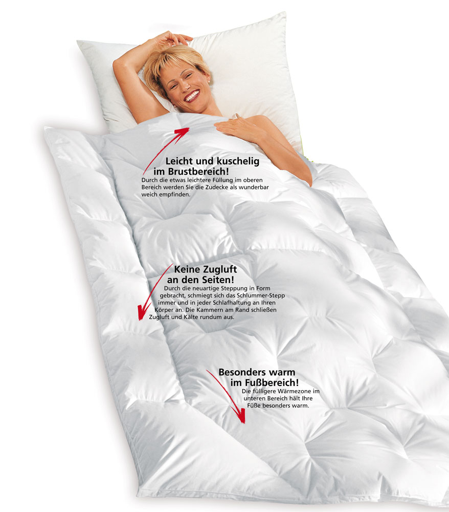 Frau im Bett