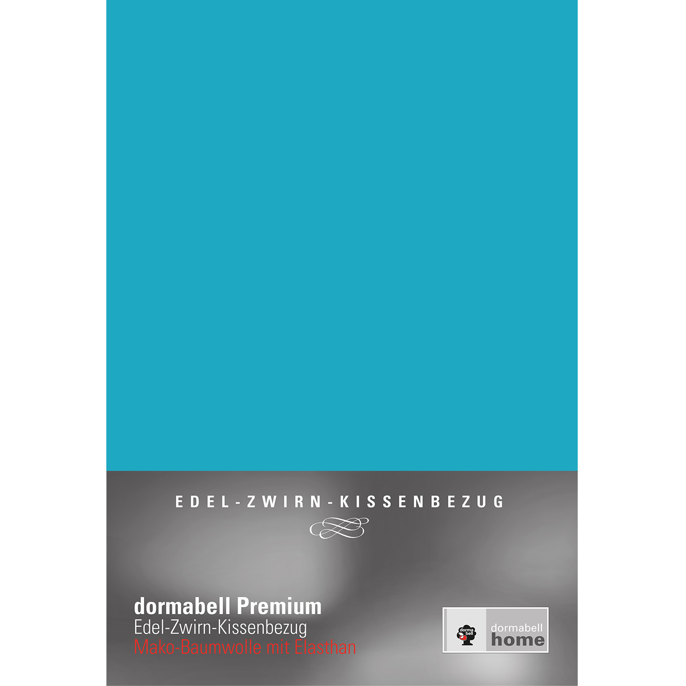 dormabell Premium Jersey Kissenbezug türkis