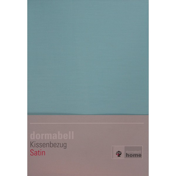 dormabell Satin Kissenbezug türkis