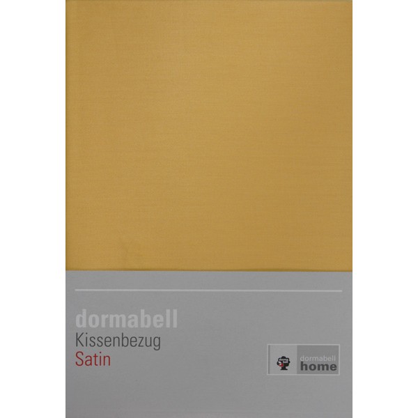 dormabell Satin Kissenbezug gold