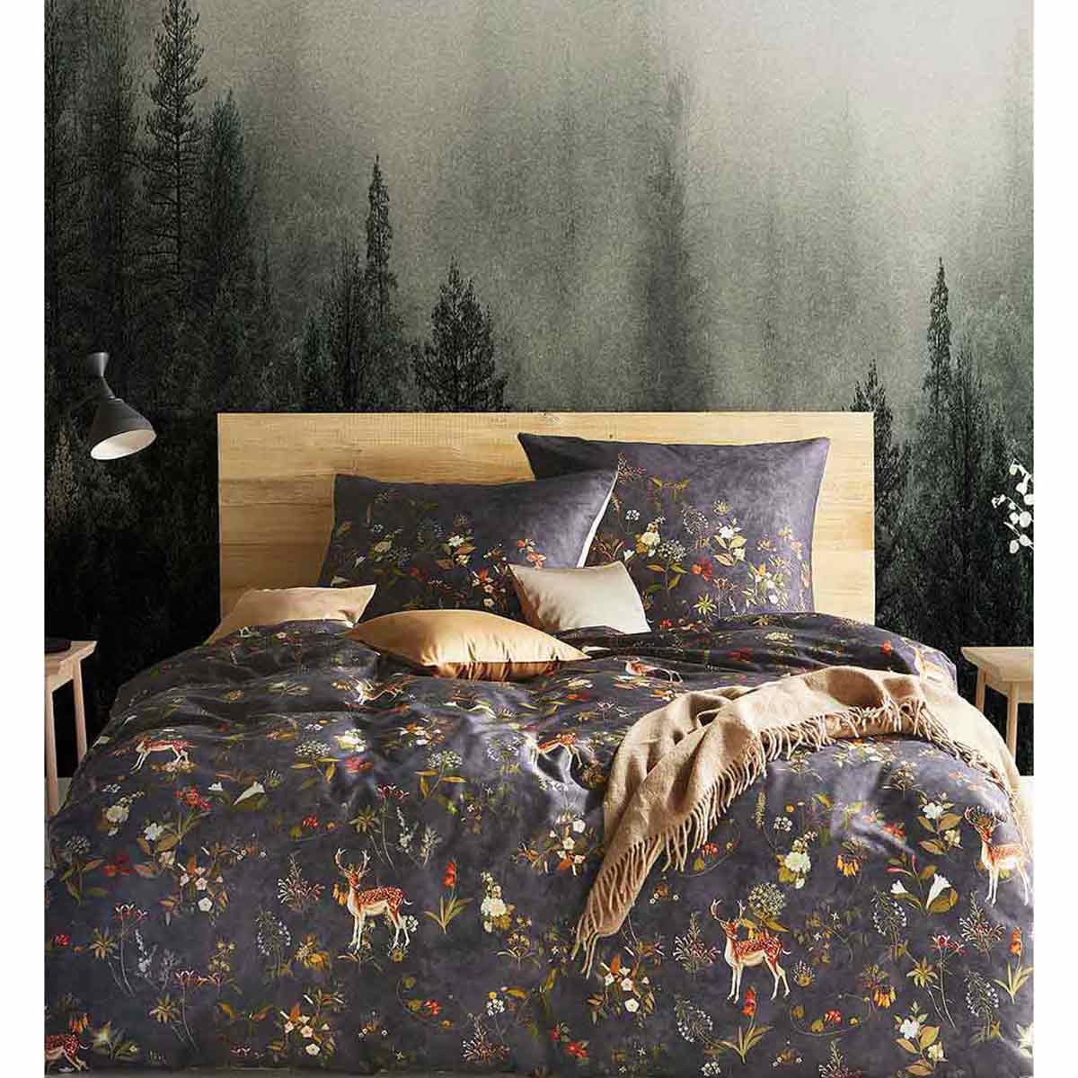 Fleuresse Hirsch Satin Bettwäsche